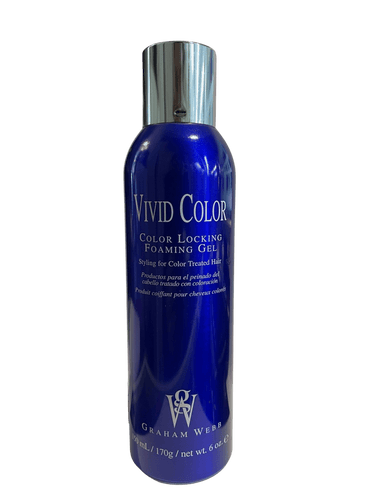 GRAHAM WEBB_Vivid Color Color locking foaming gel - Styling for color treated hair 150ml/170g_Cosmetic World